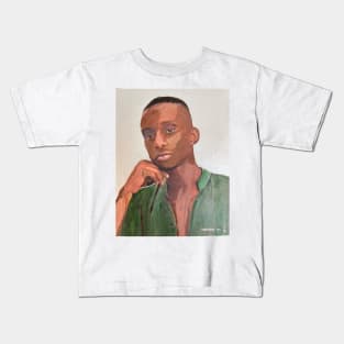 Portrait of Kenji Kids T-Shirt